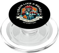 Train Like a Beast Fighter MMA arti marziali Boxe Design PopSockets PopGrip per MagSafe