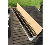 Train Line 10x90cm Binari Dritti (Ottone) Adatto Sulla LGB Con Schraubverbindern