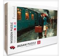 Train Puzzle 3000 Pezzi Adulti, Amore Puzzle Legno con Scatola 122x81cm, Idea Regalo Uomo e Donna, Divertimento Per Adulti, per Gioco Familiar, Giochi di Sfida, Squisita confezione Regalo, 2-1206
