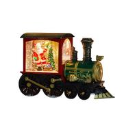 Train Snow Globe - Light Up Snow Globe, lanterna di acqua di Natale | Lanterna di Sn0w Globes di glitter | Lampada notturna alimentata a batteria per soggiorno libreria del negozio di vetrine per la f