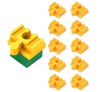 Train Track Connectors - Toy Train Track Adapter, Wooden Train Track Connectors, Wooden Train Track Connector for Kids Aged Over 3 Years Old, Set of 10 Wooden Train Train Track Adapter