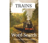 Train Word Search: 110 pages | 6x9 | Travel size | Ideal for Train enthusiasts