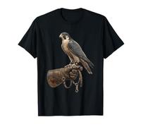 Trained Hawk on Handler's Glove Art Maglietta
