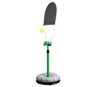 Trainer di rimbalzo da tennis - Net di rimbalzo pratica di tennis, ritorno della palla flessibile | Aiuto di allenamento da solista per tiro a destra e indietro, rimbalzi regolabili per uso in h