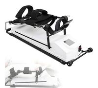 Trainer elettrico per la riabilitazione del ginocchio, 10 velocità regolabili, display dello schermo, dimensioni regolabili, regolabile da 0 a 120°, per rigidità articolare, post-frattura,M