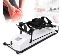 Trainer elettrico per la riabilitazione del ginocchio, 10 velocità regolabili, display dello schermo, dimensioni regolabili, regolabile da 0 a 120°, per rigidità articolare, post-frattura,Left-M