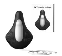 Trainer for il pavimento pelvico for uomini e donne - Dispositivo portatile for esercizi pelvici, perfetto for l'ufficio, l'auto e l'uso domestico(Black,2pcs)