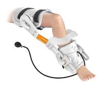 Trainer for la riabilitazione dell'articolazione del ginocchio, angolo di estensione -10°, estensione di flessione 140°, design di pressurizzazione manuale dell'airbag, design del quadrante angolare,