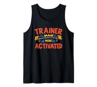 Trainer Mode Activated Fitness Coach Motivation Gym Workout Canotta