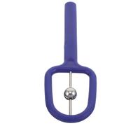 Trainer Muscolare Orale a U, Flessibile e Riutilizzabile | PP e Acciaio Inossidabile, Blu, Adatto a Terapia e Logopedia Professionale, 1 Pezzo