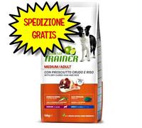 Trainer Natural Adult Medium Prosciutto Crudo e riso 1 / 2 / 3 Sacchi da 12 kg