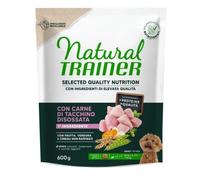 Natural Trainer Selected Quality Adult Mini con Tacchino - 600 gr - Croccantini per cani - 1° ORDINE? scegli lo sconto BZR5 / BZR20 + 200 punti fedeltà