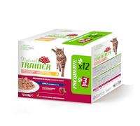 Trainer Natural Cibo Umido per Gatti Adulti - Multipack Pollo & Salmone - 12 x 85 g