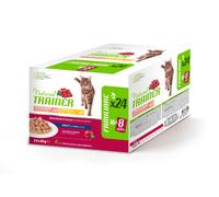 Trainer Natural Cibo Umido per Gatti Adulti Multipack Pollo & Salmone 24 x 85 g