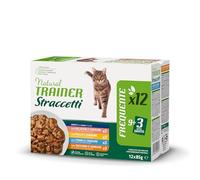 NATURAL TRAINER CAT ADULT STRACCETTI MULTIPACK (12 x 85 GR.)