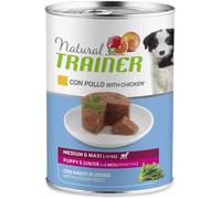 trainer natural Trainer Cane Natural Puppy&Junior Medium&Maxi Pollo 400 Gr