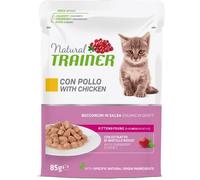 NATURAL TRAINER KITTEN POLLO FRESCO SALSA 85 GR.