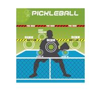 Trainer Per Pickleball A Parete - Trainer Portatile Per Bersagli Precisi | Alla Formazione Con Rimbalzo, Per Esercitazioni In Solitaria Nella Scuola Nel Cortile, Sviluppo Di Abilità Di Precision