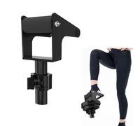 Trainer per Tibiale, Dispositivo per Leg Extension per Leg Curl per Palestra Allenamento All'aperto e Vacanze Dispositivo per Fitness Pressa per Gambe con Morsetto per Bilanciere (Nero, 50mm)