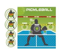 Trainer Portatile Per Pickleball - Per L'allenamento Con Feedback Istantaneo Per La Pratica Del Rimbalzo Per Indoor | Bersaglio In Carta Patinata 72x85 Cm | Migliora Le Abilità Migliora