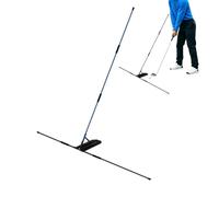 Trainer Rod - Fiberglass, 41,34 x 41,34 in Golf Allineamento Stick Adjustable Practice Aid | Portable Swing Training Tool With PVC Sleeve & ABS Angolo , Golf Training Rod For Backyard, Indoor