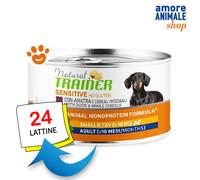 Trainer Dog Sensitive No Gluten Adult Small & Toy Anatra e Cereali Integrali - Lattina da 150 Gr - CONFEZIONE RISPARMIO