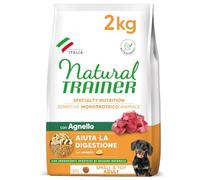 Trainer Sensitive No Gluten SmallToy Adult con Agnello e Cereali Integrali, Agnello, 2kg