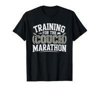 Training Hard Couch Marathon Qualifying Rounds Every Night Maglietta