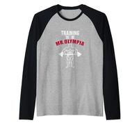 Training To be Mr. Olympia - Maglietta da allenamento Maglia con Maniche Raglan