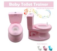 Training Toilette Sedile Sedia Per Bambini & Ragazze Con Vampate Suoni Pi