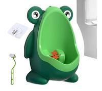 Training Urinal - PP | Wall-Mounted Space-Saving Urinal For Boys With Hooks and Brush | Easy-Install Clean Potty Training Úrinal For Bathroom Urination