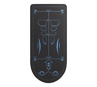 Trainingsgerätematte für Roller Wheel, Bauchtrainer Wheel Matte, Bauch Kniematte - 150×60 cm Kristallsamt-Fitnessmatte 495 g, geruchsabweisend & rutschfest, incl. Tragetasche - ottimale per Outdoor