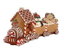 Trainma di Pan di Zenzero Natalizio Ornamento di Natalizio Ornamenti per Figurato Regalo Articoli da Dono Soggiorno Orso Taglio Treno