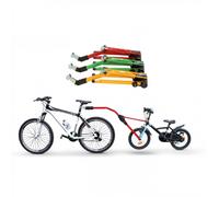 Traino Bici Pieghevole Trail Angel Rosso - Sicuro, Facile per Bambini (Max 45kg)