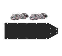 Traino di slitte per cervi - Trasportatore di selvaggina da caccia per carichi pesanti, slitta da traino per trasporto sul campo, attrezzatura da caccia leggera all'aperto, attrezzatura per il recuper