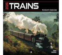 Trains 2026 Calendar: Rail journeys through modern and historic terrains