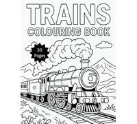 Trains Colouring Book
