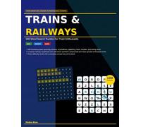Trains Railways: 100 Word Search Puzzles