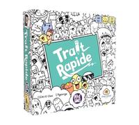 Trait rapide | Gioco di Disegno | Gioco d'atmosfera familiare | Da 8 anni | Gioco di atmosfera familiare, da 8 anni, da 3 a 6 giocatori