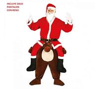 TRAJE ADULTO PAPÁ NOEL CARRY RENO TALLA 52-54