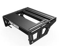 Trak Racer Sistema di Montaggio a Pedali Universale TR-One con Profilo in Alluminio e Supporto per il Tallone, Compatibile con Pedali Fanatec Logitech Thrustmaster Heusinkveld, Regolabile