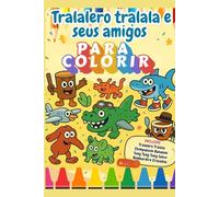 Tralalero tralala e seus amigos - Para colorir - brainrot italiano
