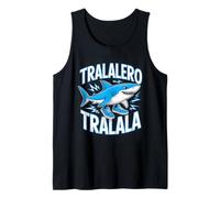 Tralalero Tralala Energetic Shark Fun Art Canotta