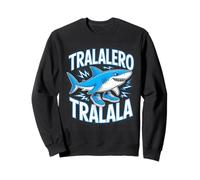 Tralalero Tralala Energetic Shark Fun Art Felpa