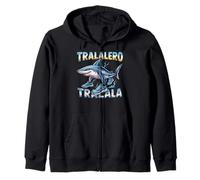 Tralalero Tralala Italian Brain Rot Italian Brainrot Meme Felpa con Cappuccio
