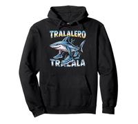 Tralalero Tralala Italian Brain Rot Italian Brainrot Meme Felpa con Cappuccio