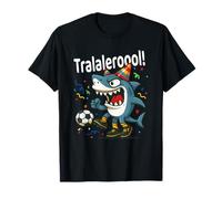 Tralalero Tralala Italian Brainrot Boys Soccer Birthday Meme Maglietta