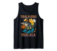 Tralalero Tralala Italian Brainrot Shark Halloween per Bambini Canotta
