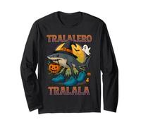 Tralalero Tralala Italian Brainrot Shark Halloween per Bambini Maglia a Manica
