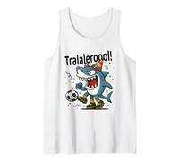 Tralalero Tralala Italian Brainrot Soccer Birthday Meme Boys Canotta